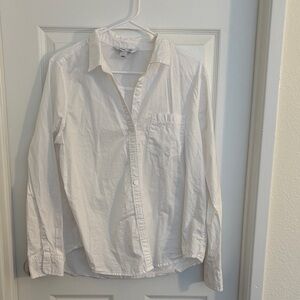 Old Navy White Button Down Shirt